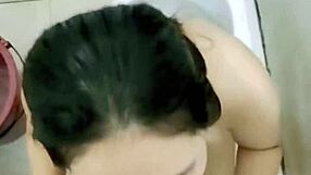 Wife Cheats With Driver In Bathroom While Husband Works!