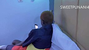 Oh, Stepbro Screams as I Lick His Big Black Cock Before Fucking!