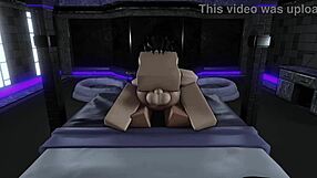Submissive Slut Fucked In Roblox Condo