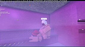 a nice quicky with a fan involving big cock and ass