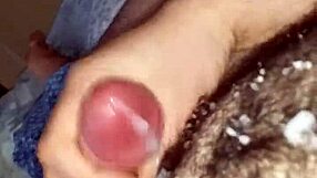 man, that cum is jizzing all over the huge cock