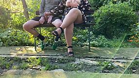Unreal! My dream to cum on mother-in-law's natural tits!