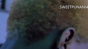 Oh, Stepbro Screams as I Lick His Big Black Cock Before Fucking!