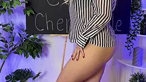 Nylon Club - Sexy Mature In Sheer Brown Pantyhose