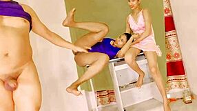 Uttaran20 - Pretty Girls Fucked FFM Style