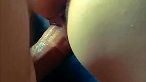 Amateur couple enjoys sex in stockings