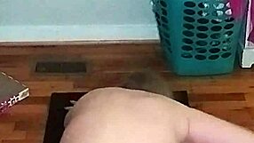 Hot Mature Woman Does Intense Morning Yoga with Big Tits Exposed