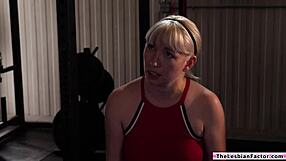 i saw the fitness instructor fingerin that busty babe