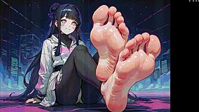 Hmv - Vaporfeet Chill AI Generated Music Fetish