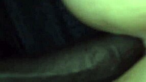 In this interracial scene, a white bitch gets doggystyled by a monster cock and ends with a cumshot