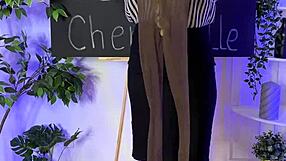 Nylon Club - Sexy Mature In Sheer Brown Pantyhose