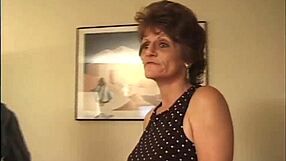 My step grandma is a whore, he says as she licks balls and fucks doggystyle.