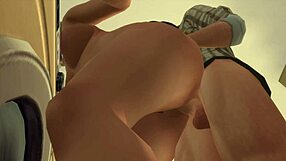 Old Milf Gets Rough Assfucking From Daughter's Boyfriend In Washing Machine