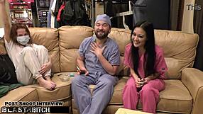 Blaire Celeste's Pussy Gets Filled With Cum In Latex Backstage