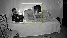 C�mara oculta de mi puta esposa con el vecino donde le mam� la verga bien rico parte 3