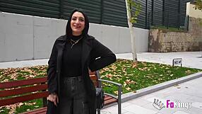 sexual tour in madrid with nelia estrada's huge tits exploring the capital!