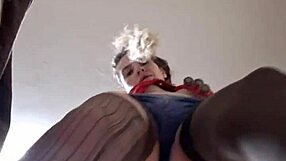 Deepthroat my braces in lingerie?