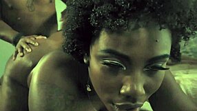 Ebony babe lyric sky gets her cheeks clapped by bbc soldier in muff diving session