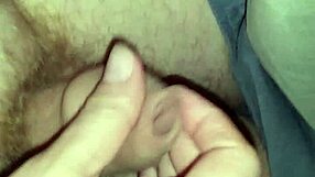Wife gives a handjob, leading to cumshot