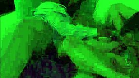 Wow, the blonde teen with tiny tits orgasms so much while Sasha Pearl licks her pussy in this family group scene