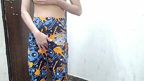 Fucking desi bhabhi hard in doggystyle, her loud moans filling the room. Creampie finish!