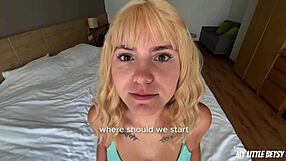 submissive blonde teen offers unlimited pleasure