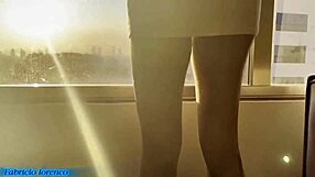 e no finalzinho da tarde arrombei o cuzinho da puta at� gozar l� dentro completo no sheer e red