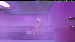 a nice quicky with a fan involving big cock and ass