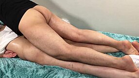 Arab muslim hijab woman boldly inserts massive penis into her ass for intense sex