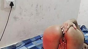 Fucking desi bhabhi hard in doggystyle, her loud moans filling the room. Creampie finish!