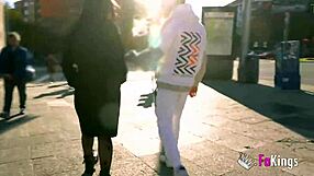 sexual tour in madrid with nelia estrada's huge tits exploring the capital!