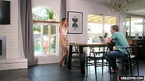 maria kazi gets dp from stepbro and pool guy