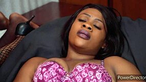 Black Orgy with Ebony Brunette Fucking and Cumshots