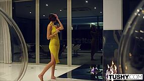 Tushy Model Bent Over for Anal Sex and Facial