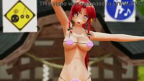 Cewek Telanjang Nari di Luar Ruangan Tete Bergoyang Bokong Gede Dilihat Orang