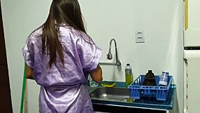 Hey, got up for coffee and ended up thrilled in the kitchen?