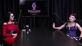 Annie Clementine in Lingerie Handjob POV