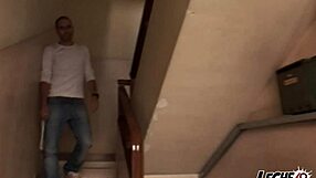 Street hottie sucks nacho vidal's big cock outdoors