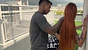 Does This Muscular Coach Seduce His Cute Student Outdoors?