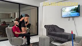 Roommate's Seduction Turns into Intense Fucking Session