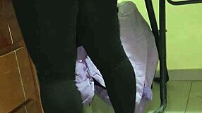 i watched the maid get intimate with a young man in public