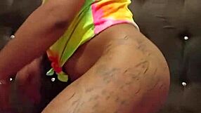 Brunette whore's creamy orgasm and female ejaculation.