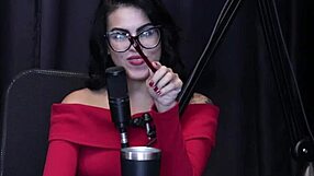 Annie Clementine in Lingerie Handjob POV