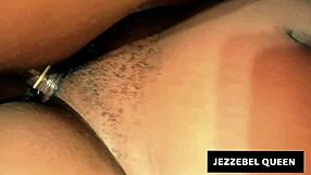 Does this ebony milf college babe crave big black cock in her mouth?