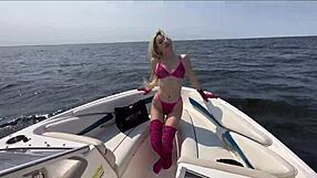 Hot Blonde Fucks Captain