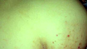 mari blonde shows off her huge round ass