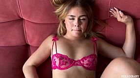 Sara Saenz says, 'This is my first and only sex movie, watch me moan.'