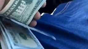 Money makes that pussy wet for cock