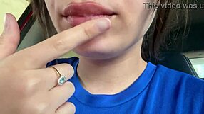 Latina Spits in Mouth While Teasing Ass and Panties