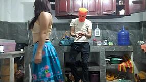 Watch This 25-Year-Old Man's Penis Grow Erect While Waiting In The Kitchen